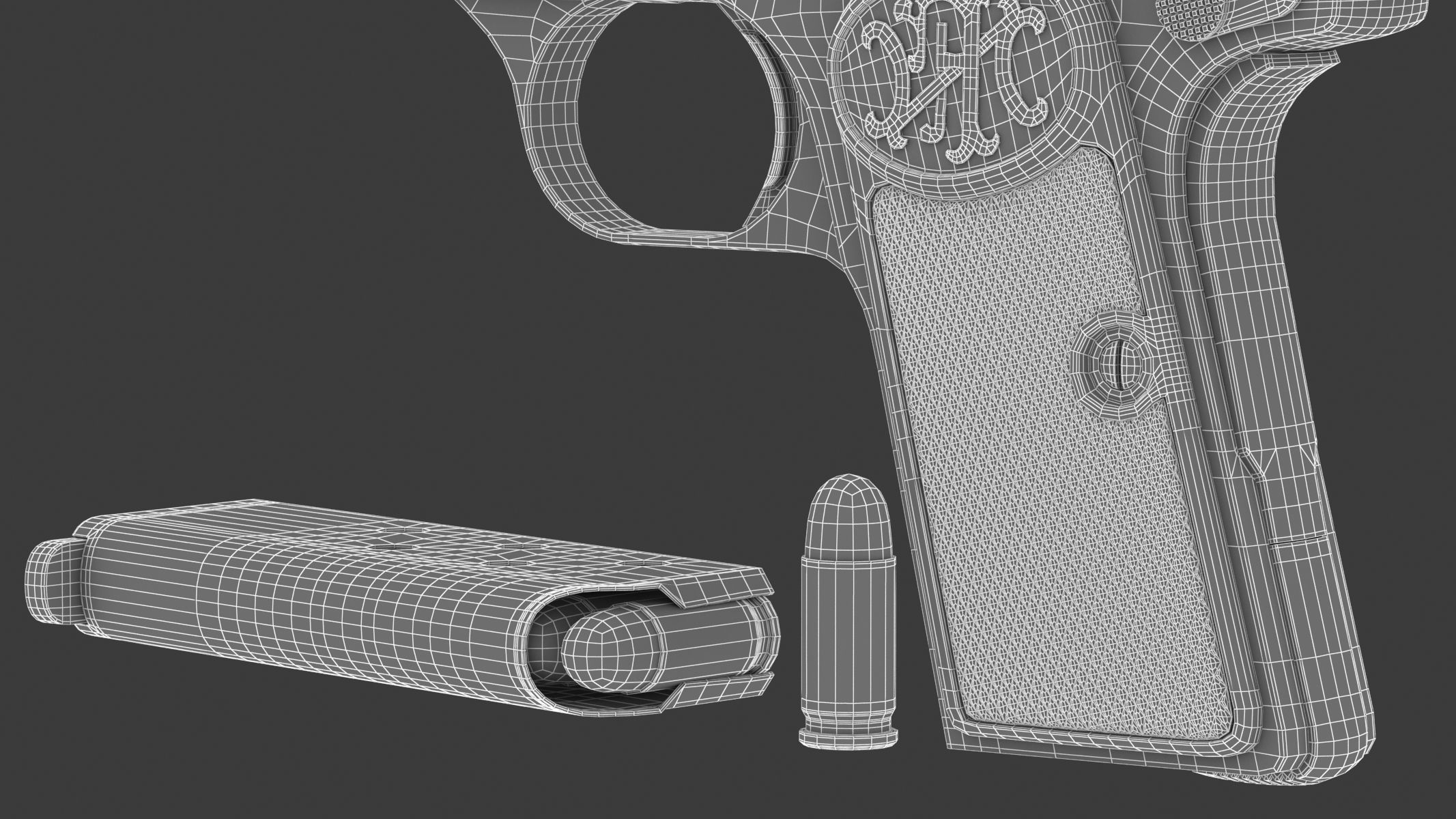 FN Model 1910 3D model_29