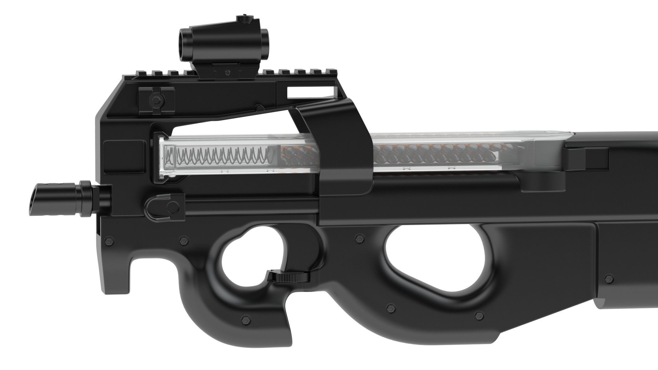 FN P90 3D model_7
