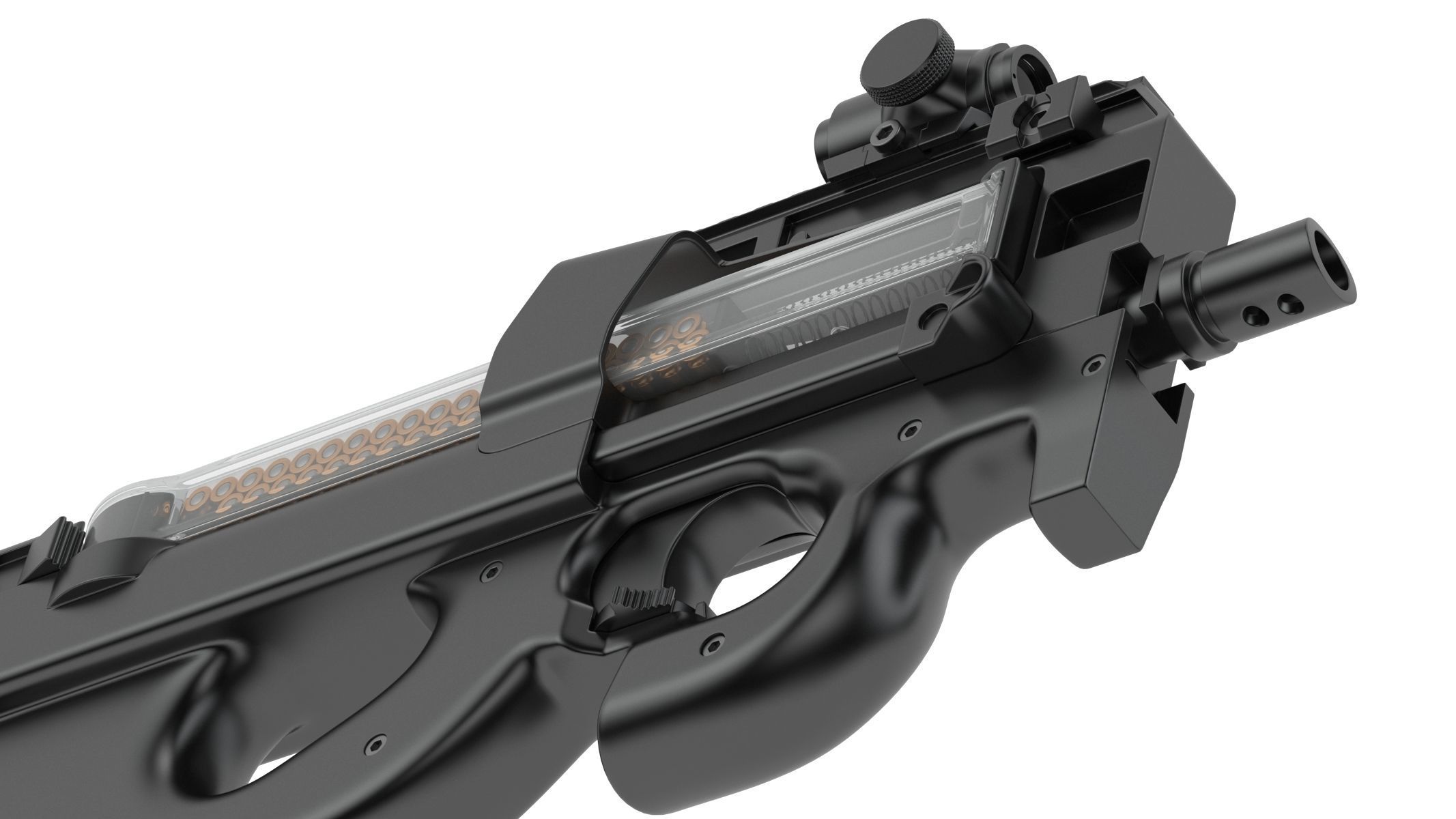 FN P90 3D model_12