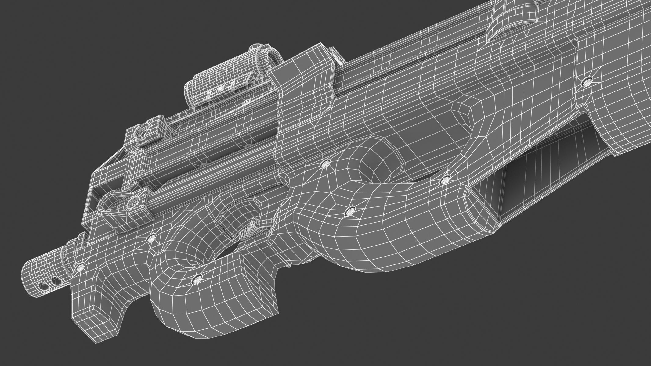 FN P90 3D model_25