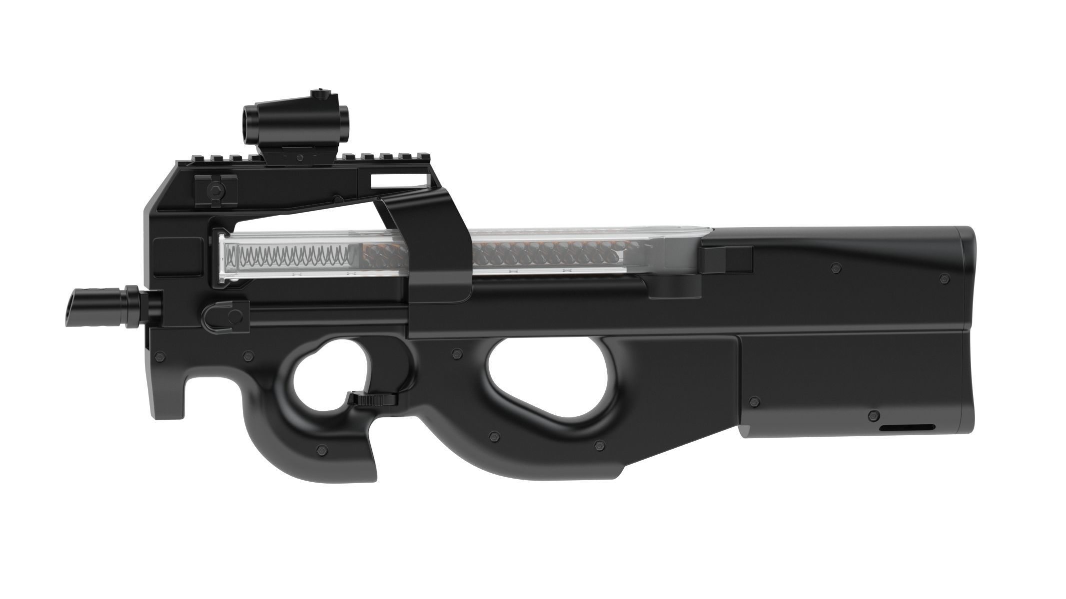 FN P90 3D model_2