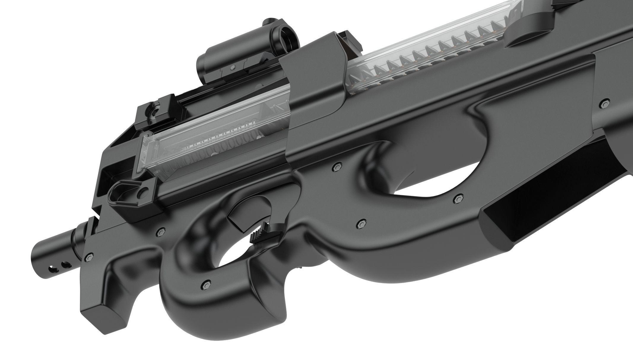 FN P90 3D model_10