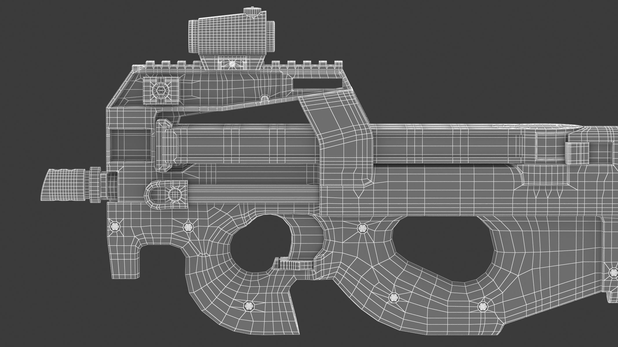 FN P90 3D model_22