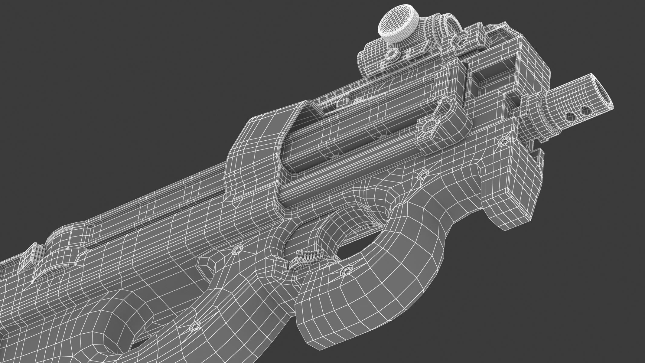 FN P90 3D model_27