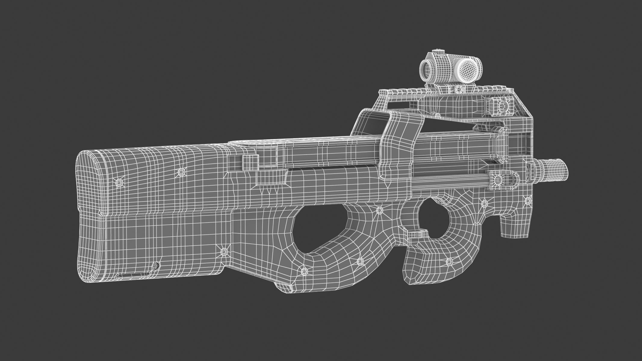 FN P90 3D model_15