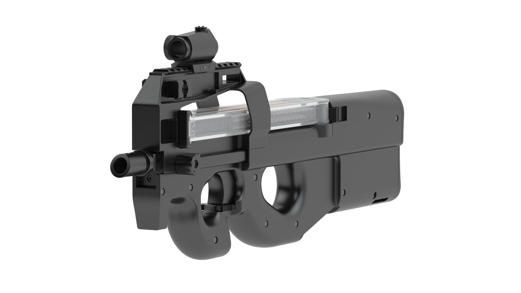 FN P90 3D model_3