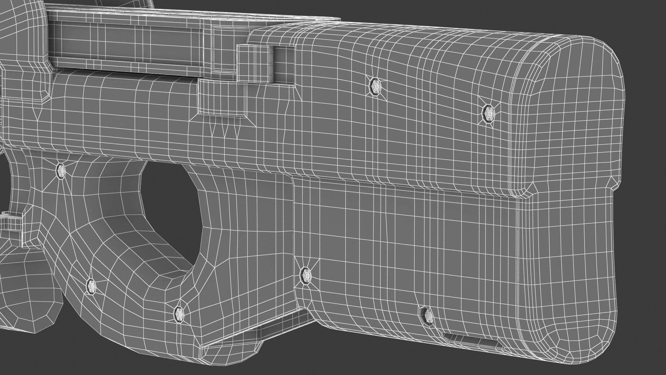 FN P90 3D model_21