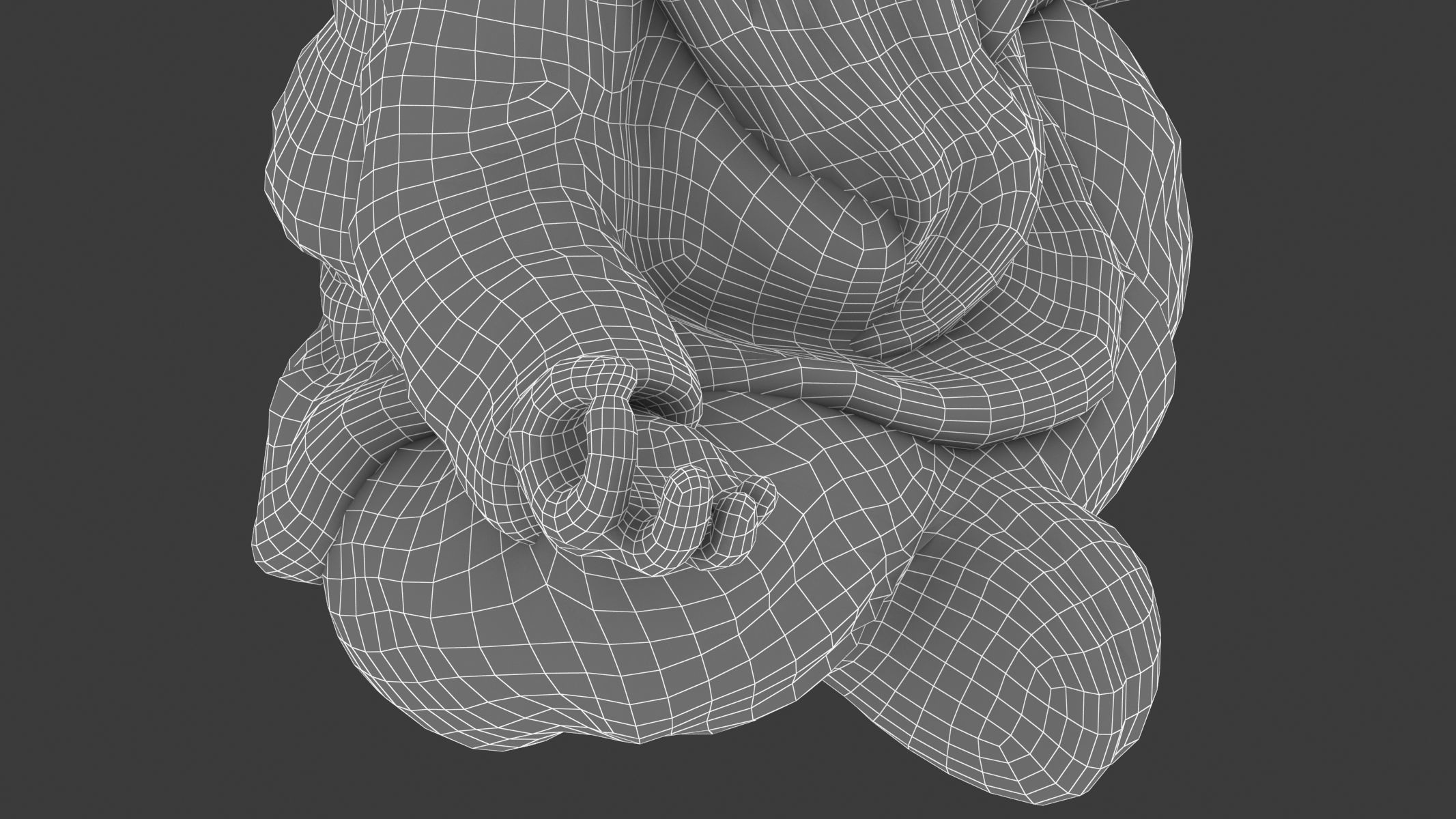 Gnome Statue 01 3D model_16