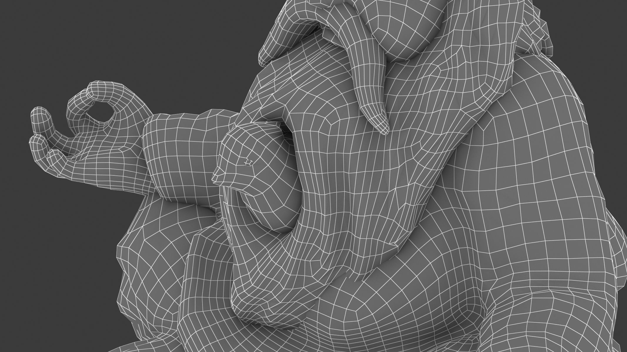 Gnome Statue 01 3D model_19