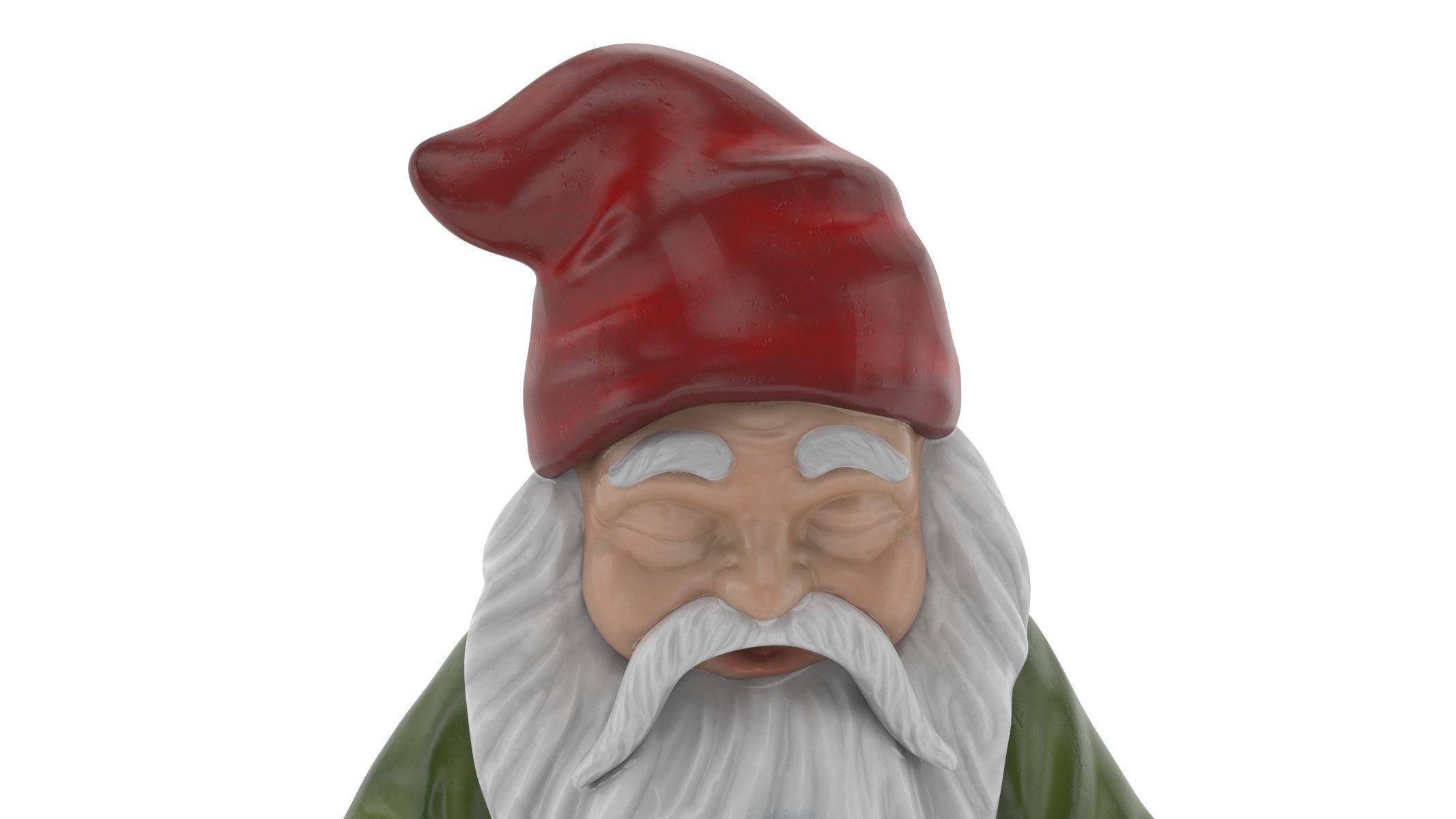 Gnome Statue 01 3D model_5