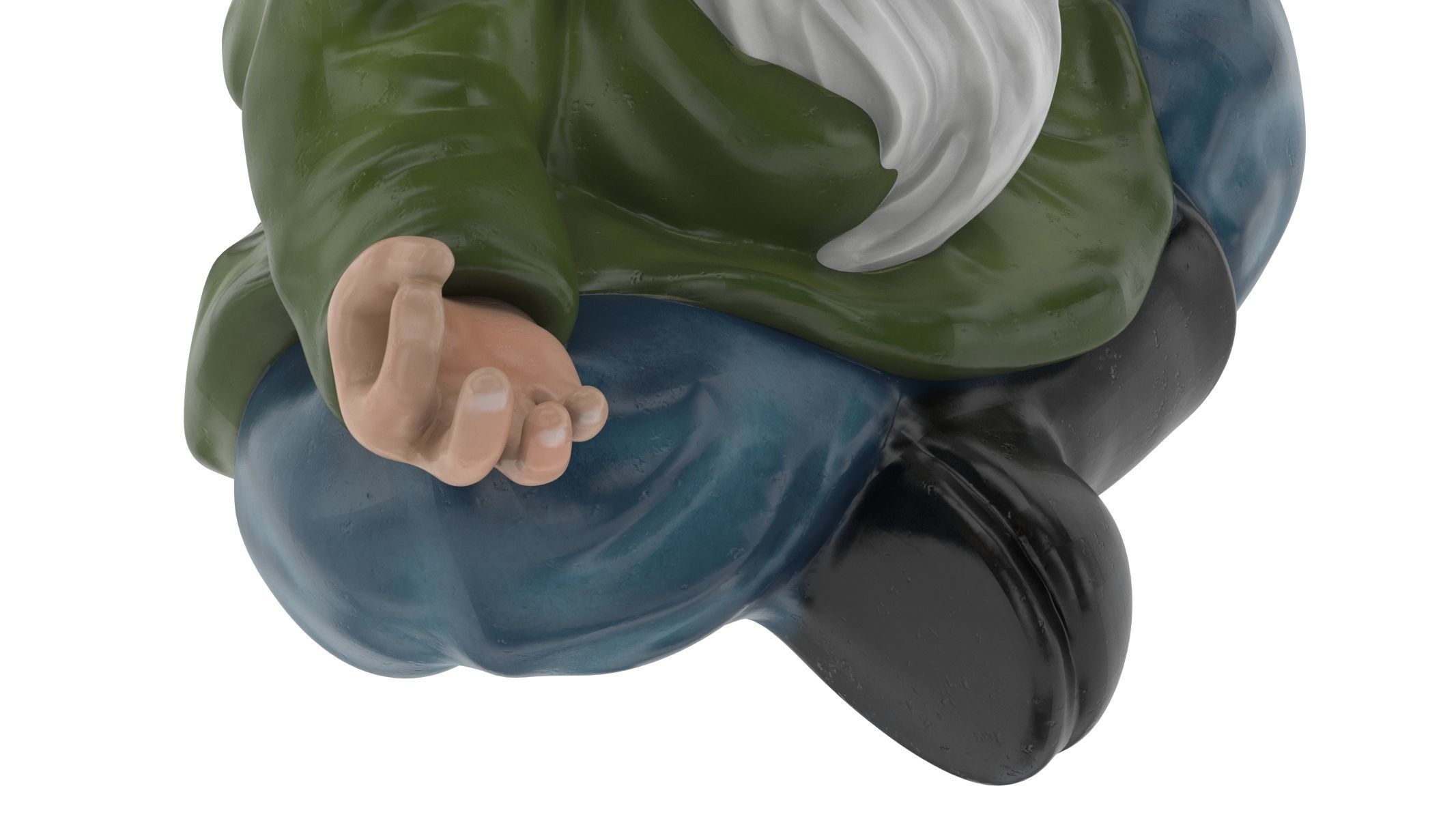 Gnome Statue 01 3D model_6