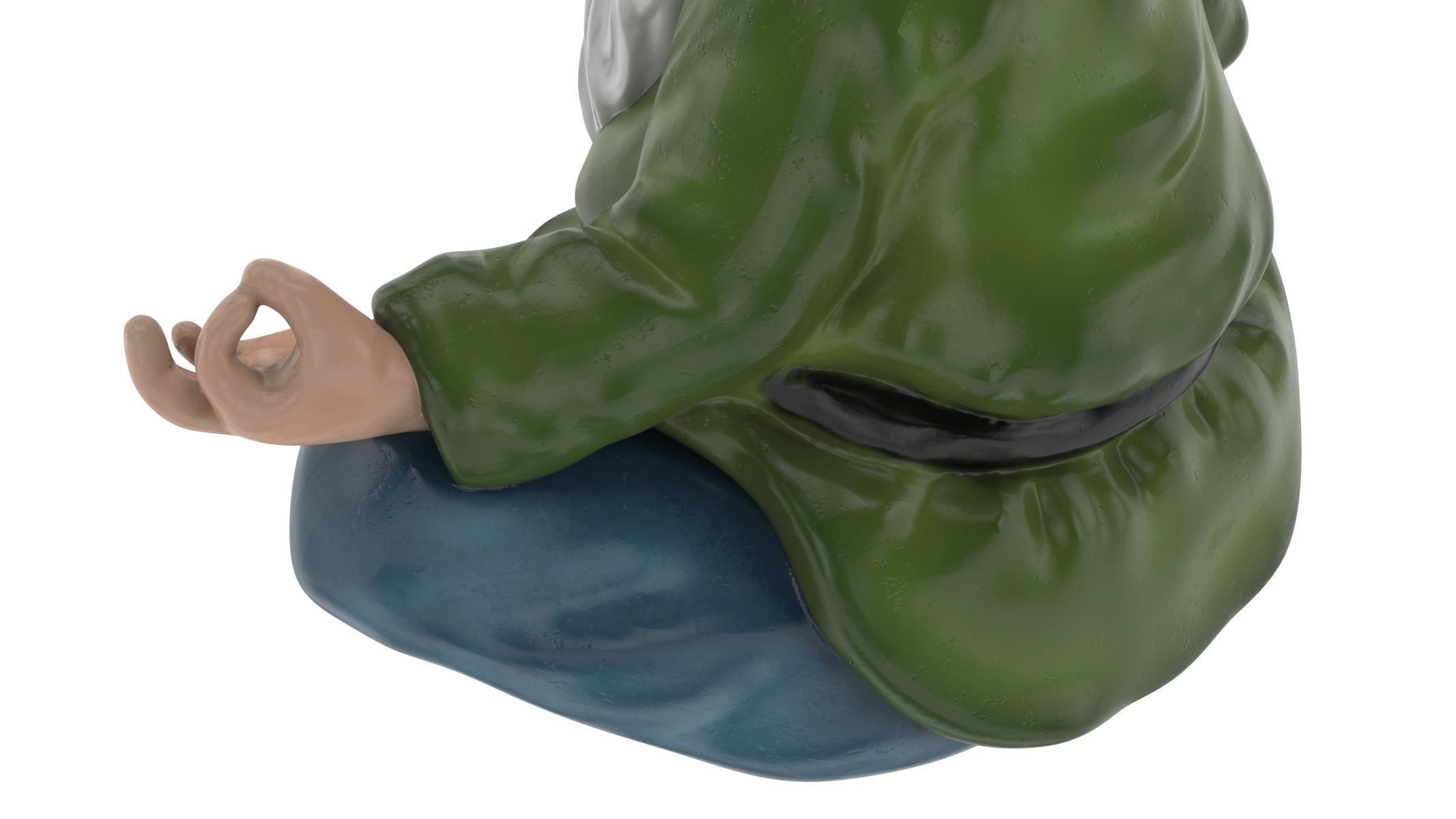 Gnome Statue 01 3D model_8