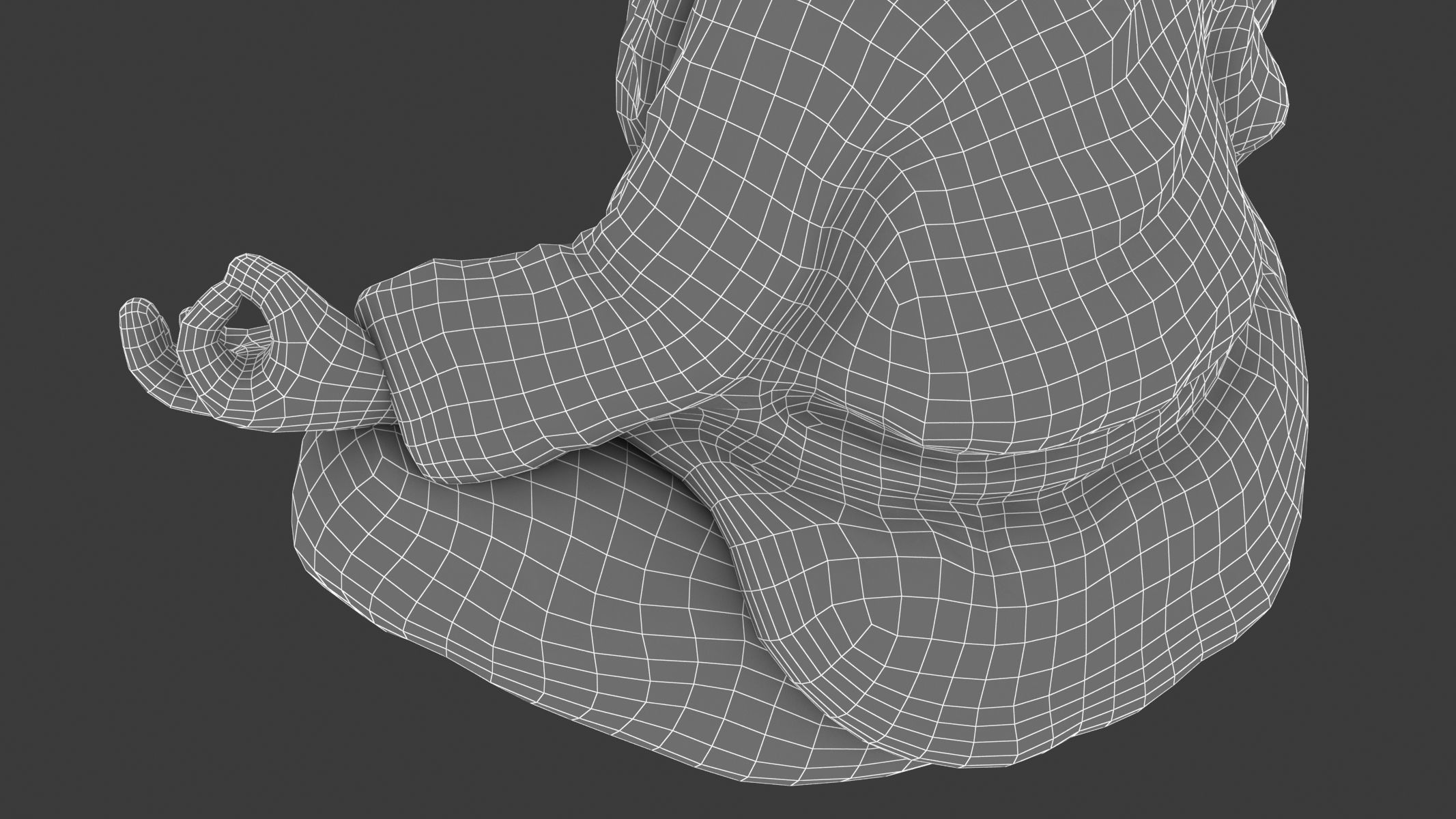 Gnome Statue 01 3D model_18