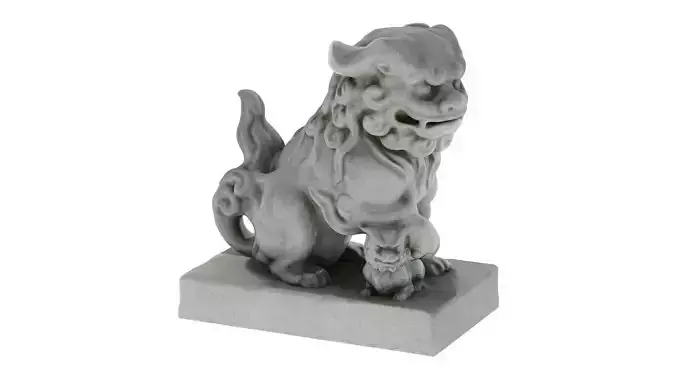 Komainu Statue 