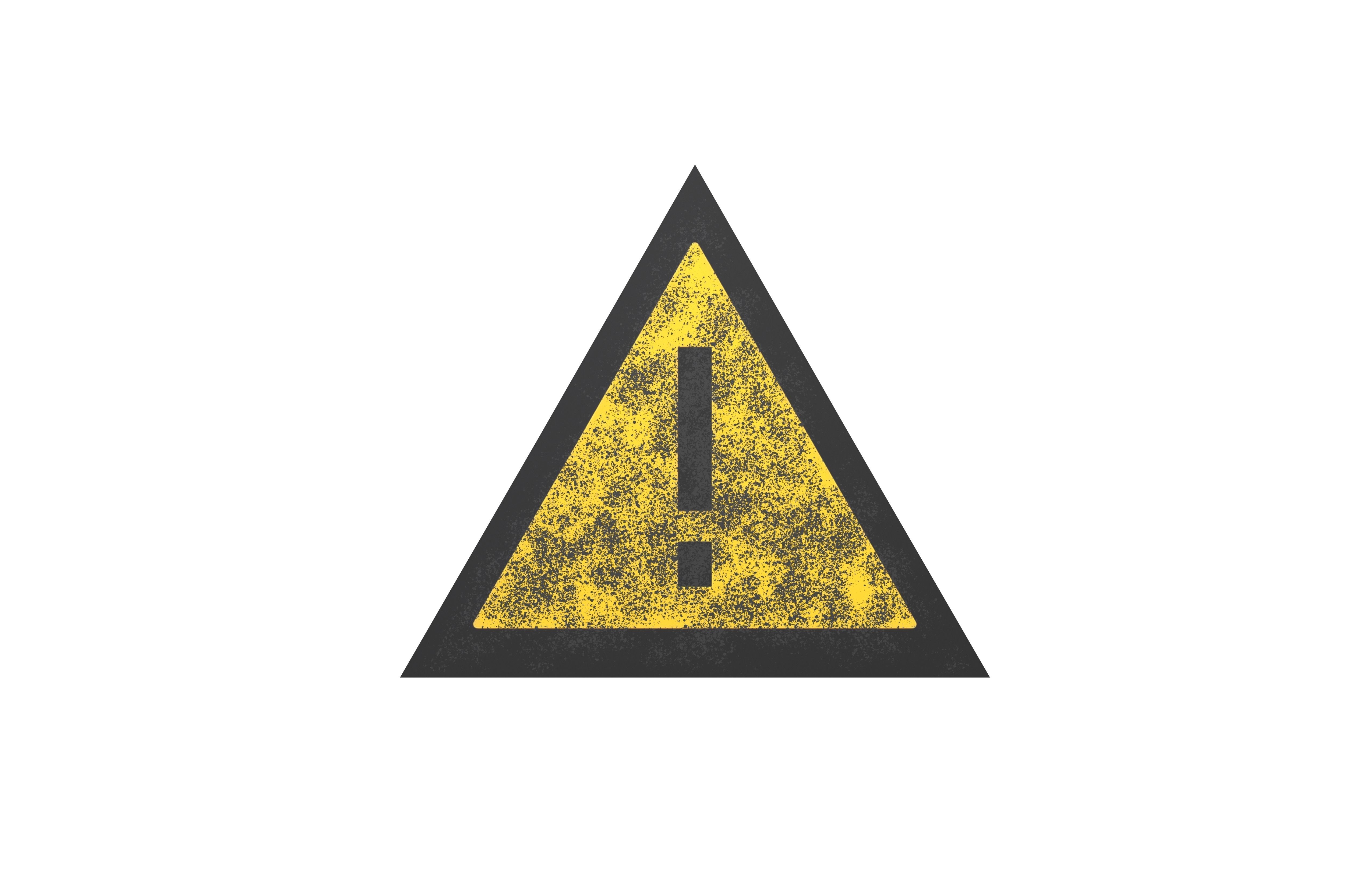 Danger Sign v1 002 Low-poly 3D model_2