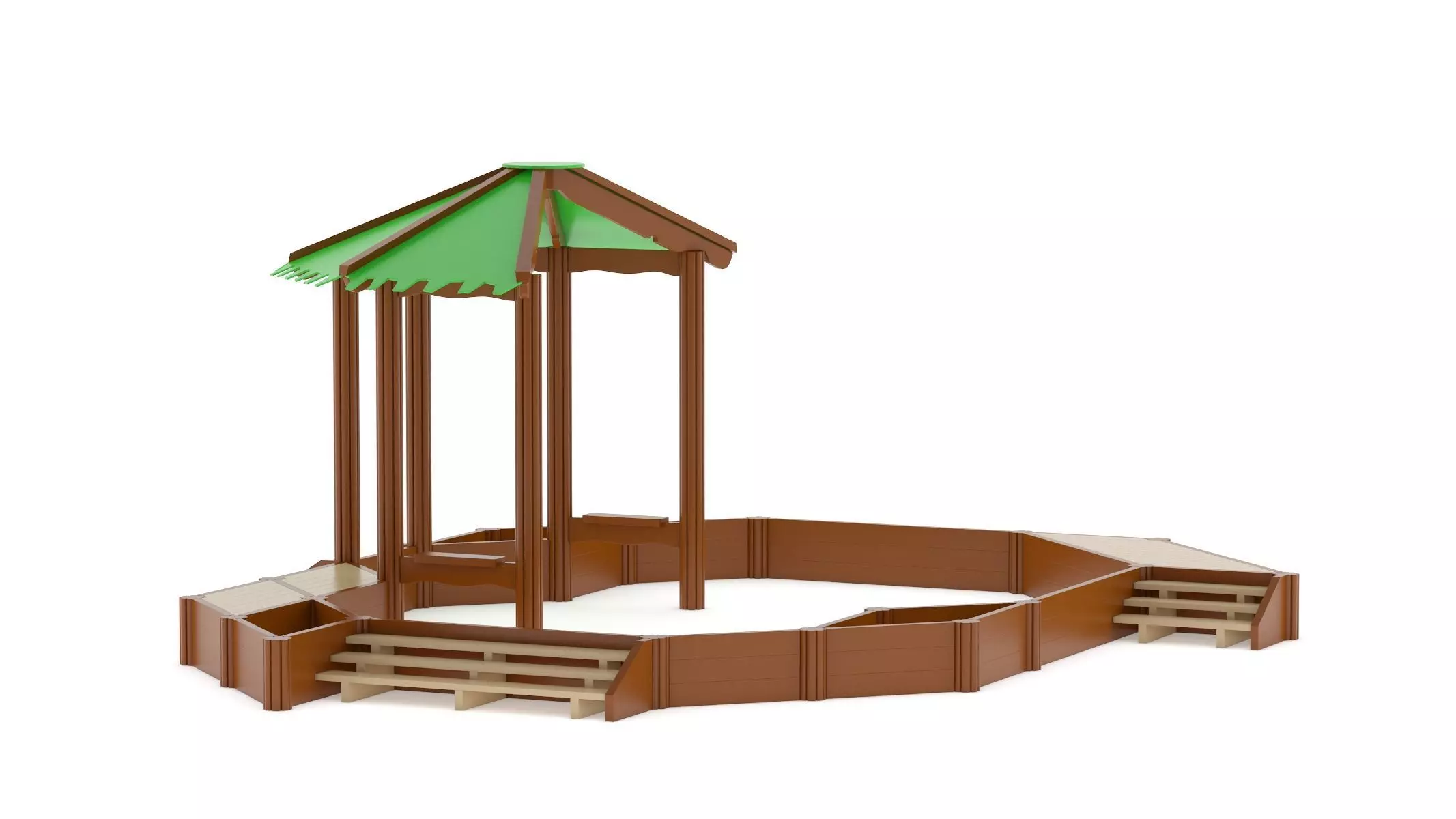 Lappset Atacama Sand Lounge 3D model