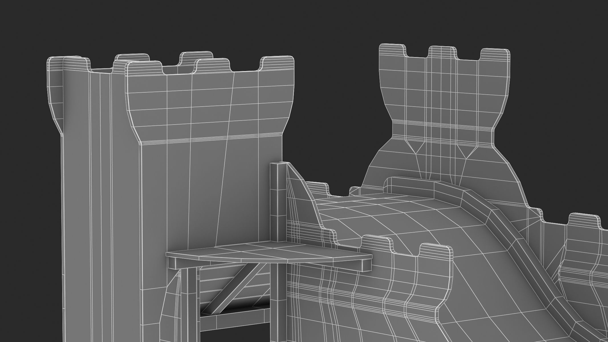 Lappset Castle 3D model_16