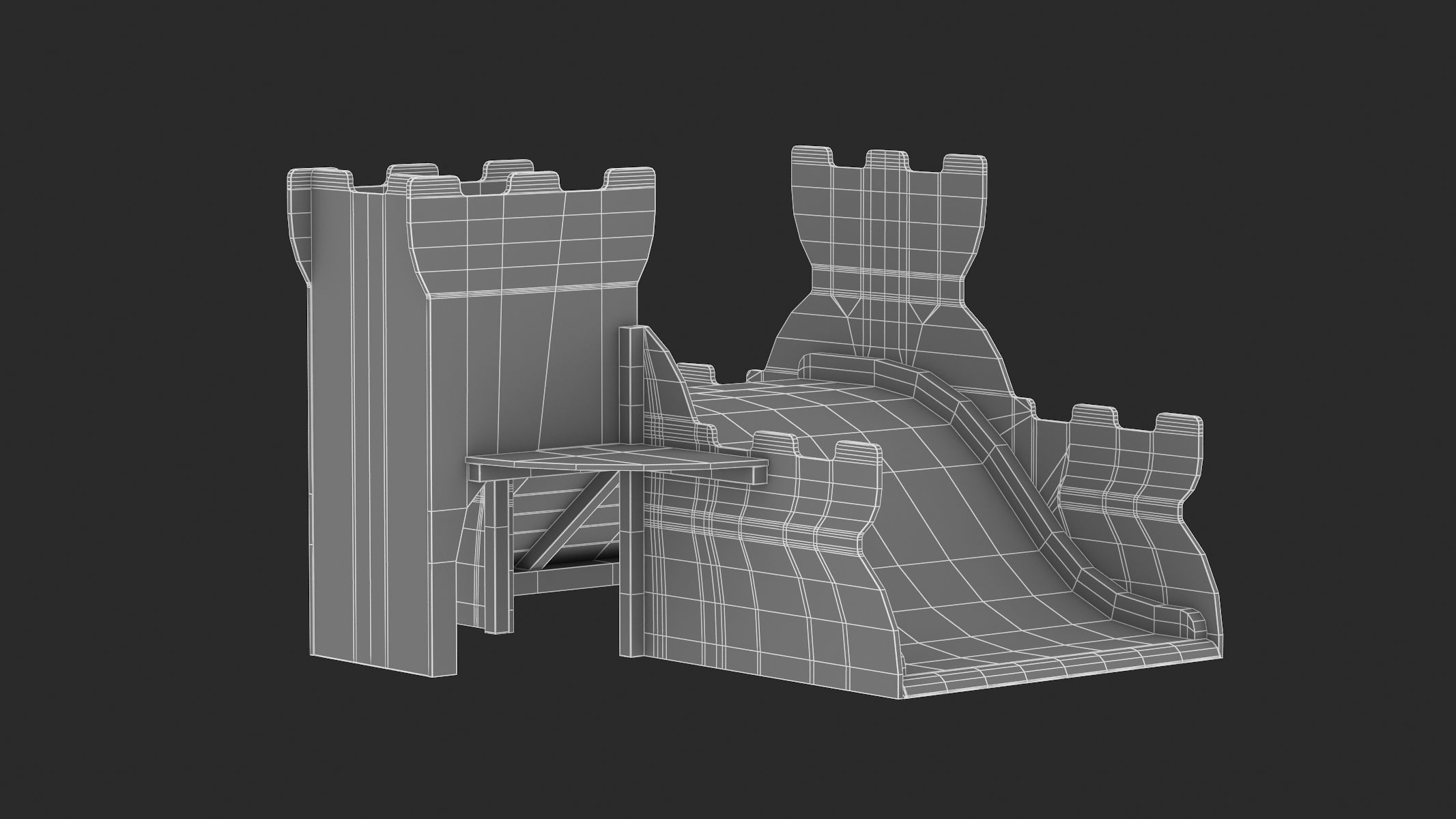 Lappset Castle 3D model_11