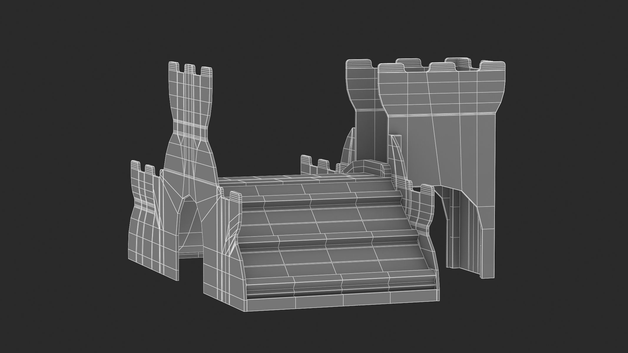 Lappset Castle 3D model_13