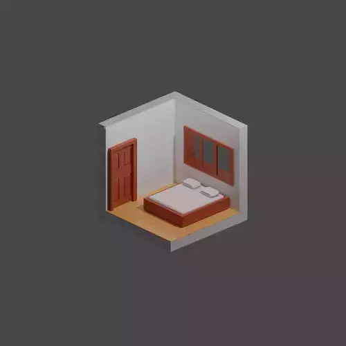 isometric room001 by kew
