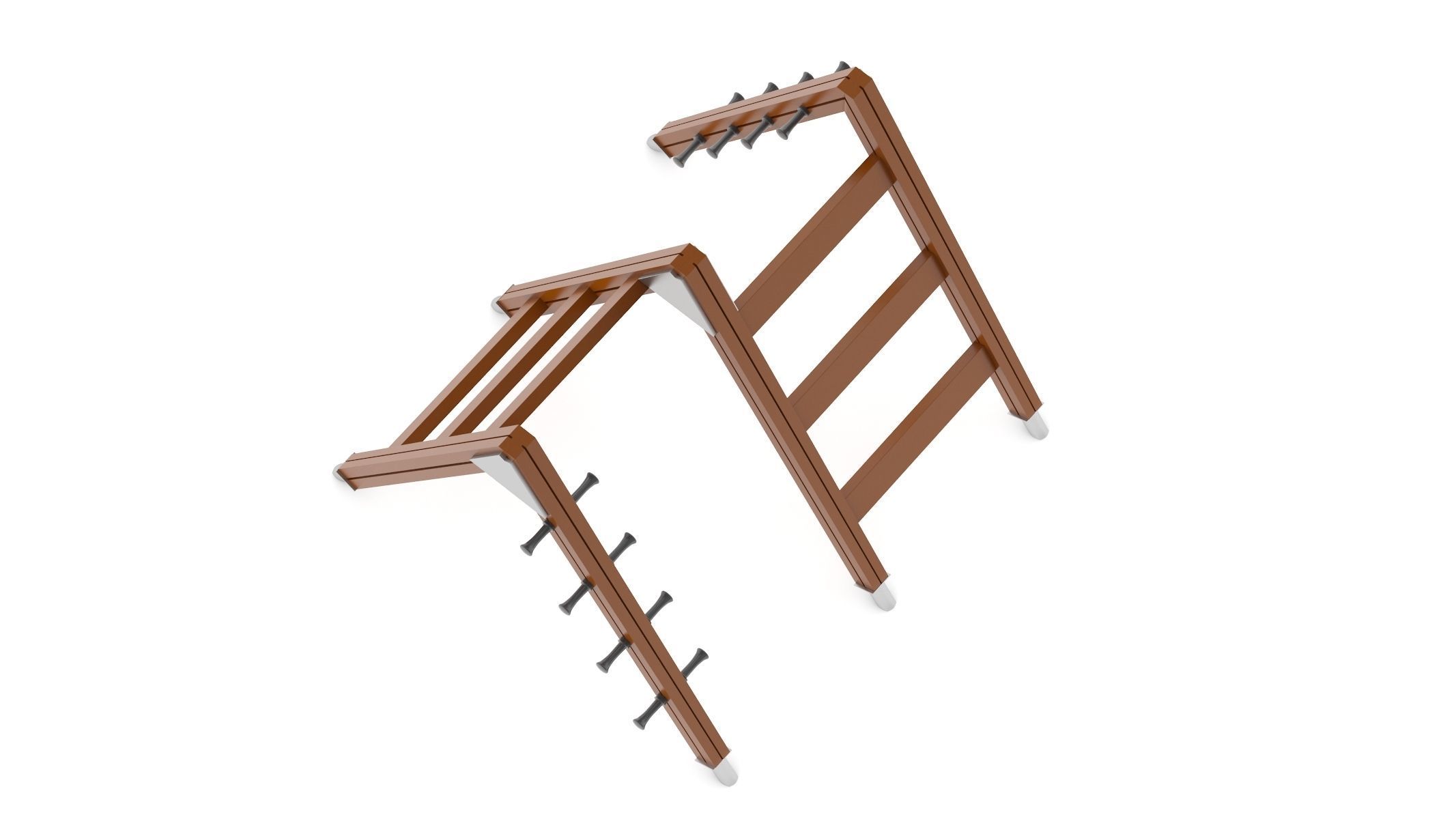 Lappset Climbing Frame 06  3D model_1