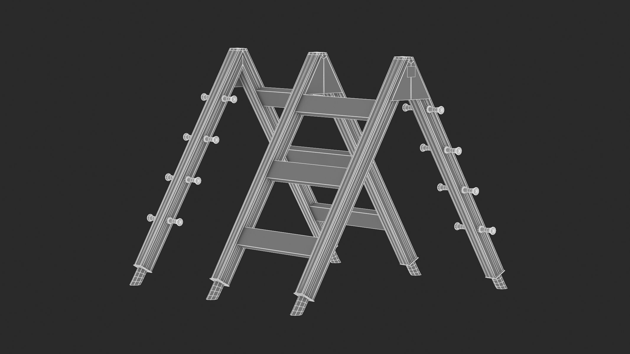 Lappset Climbing Frame 06  3D model_5