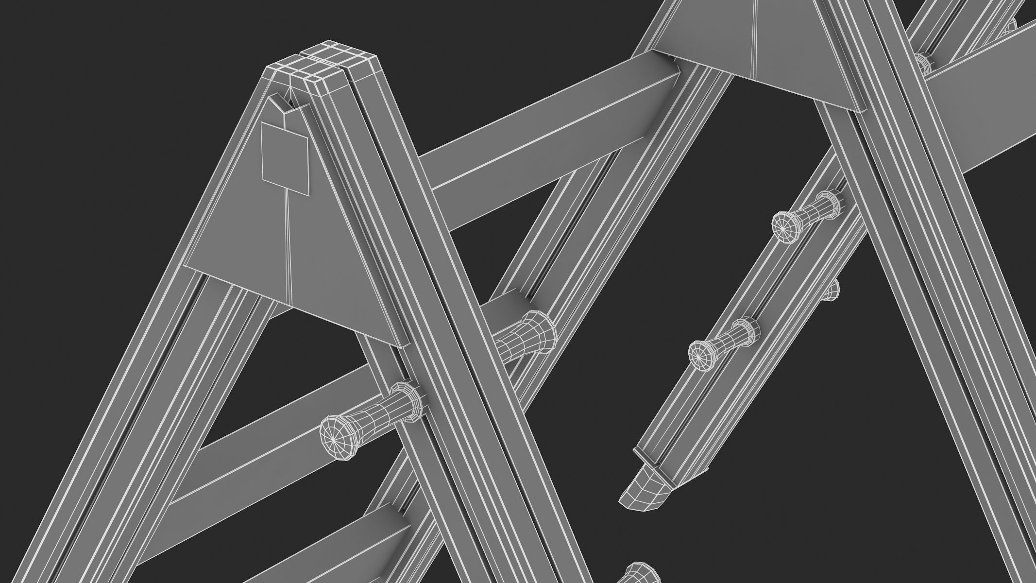 Lappset Climbing Frame 06  3D model_9