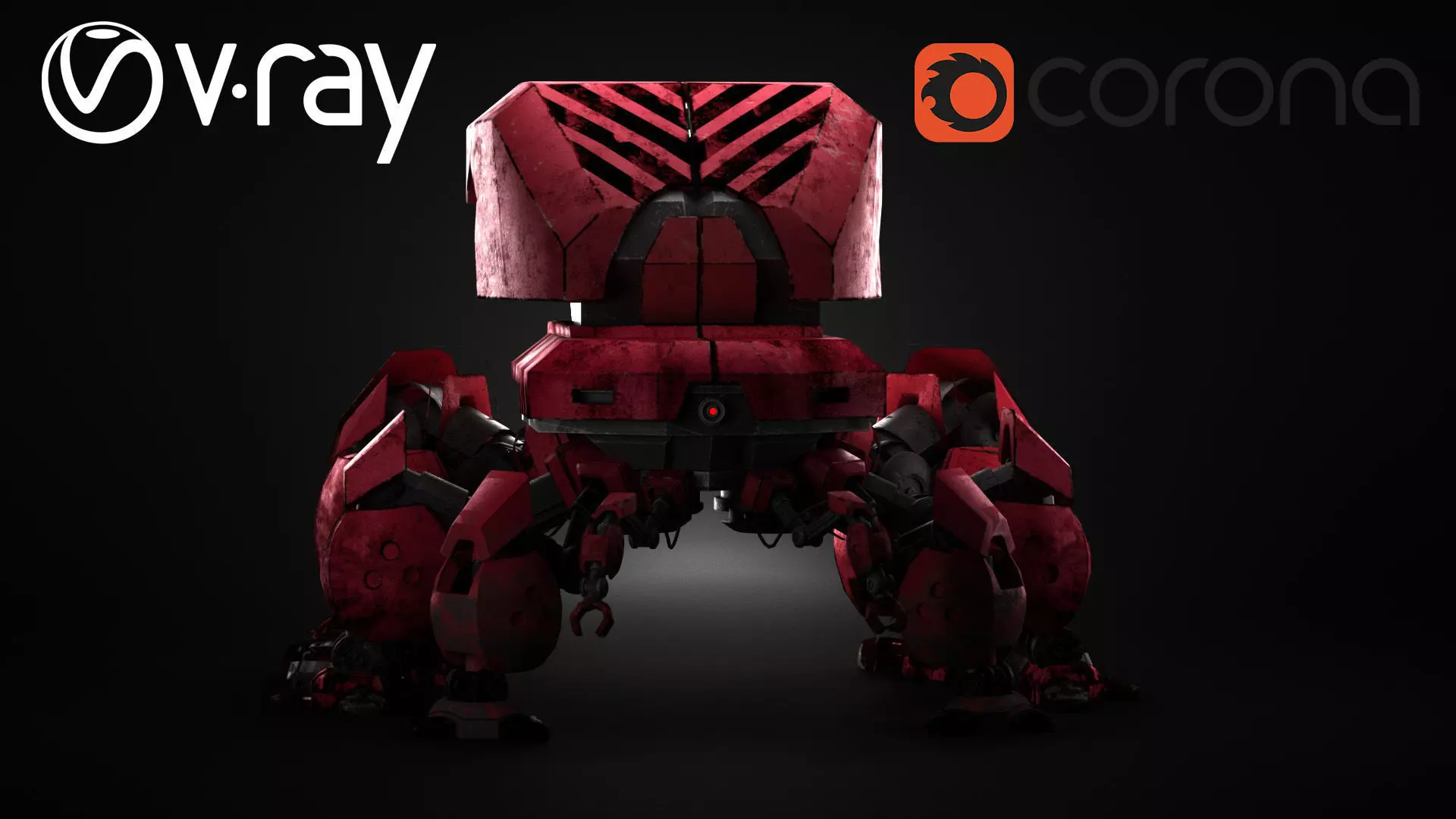 War robot 3D model_0