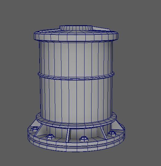 PipeWork Plumbing Damages rusted over time Low-poly 3D model_11