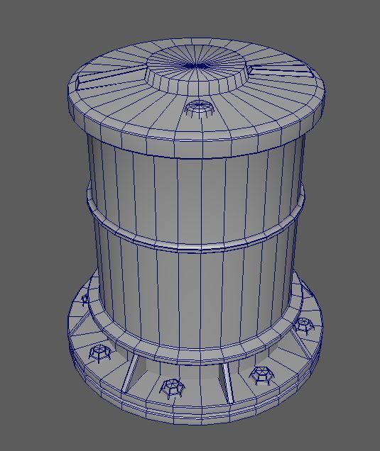 PipeWork Plumbing Damages rusted over time Low-poly 3D model_8