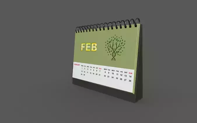 Celendar model ready for use