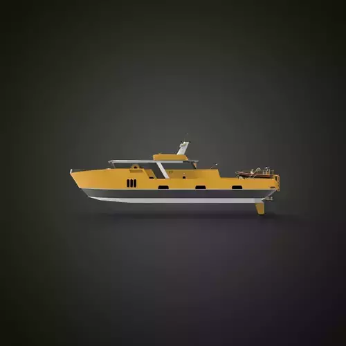 rescue boat yellow