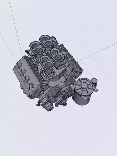 Pro Mod Kaase Ford V8 Mountain Motor Drag Racing