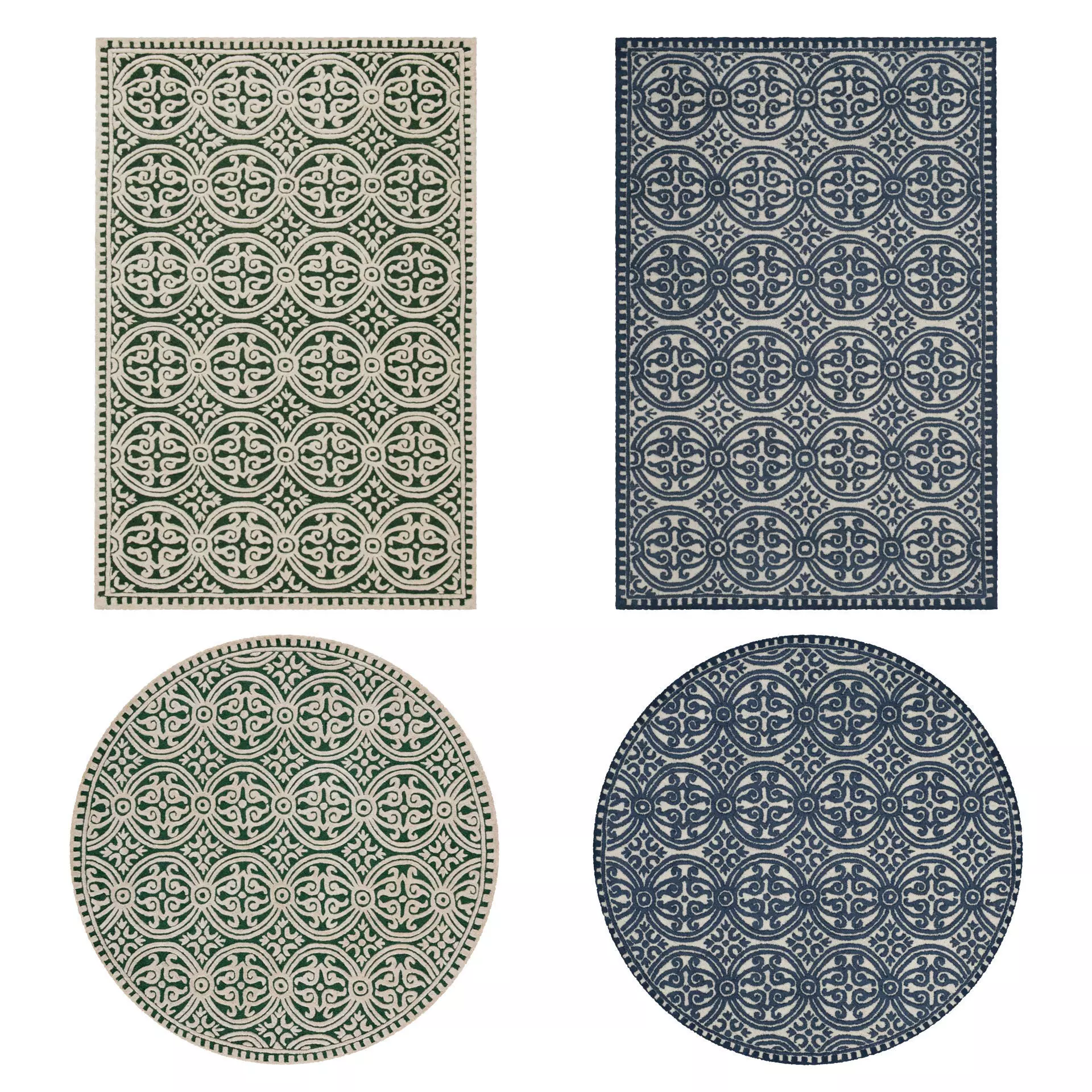 Rugs No 225 Low-poly 3D model