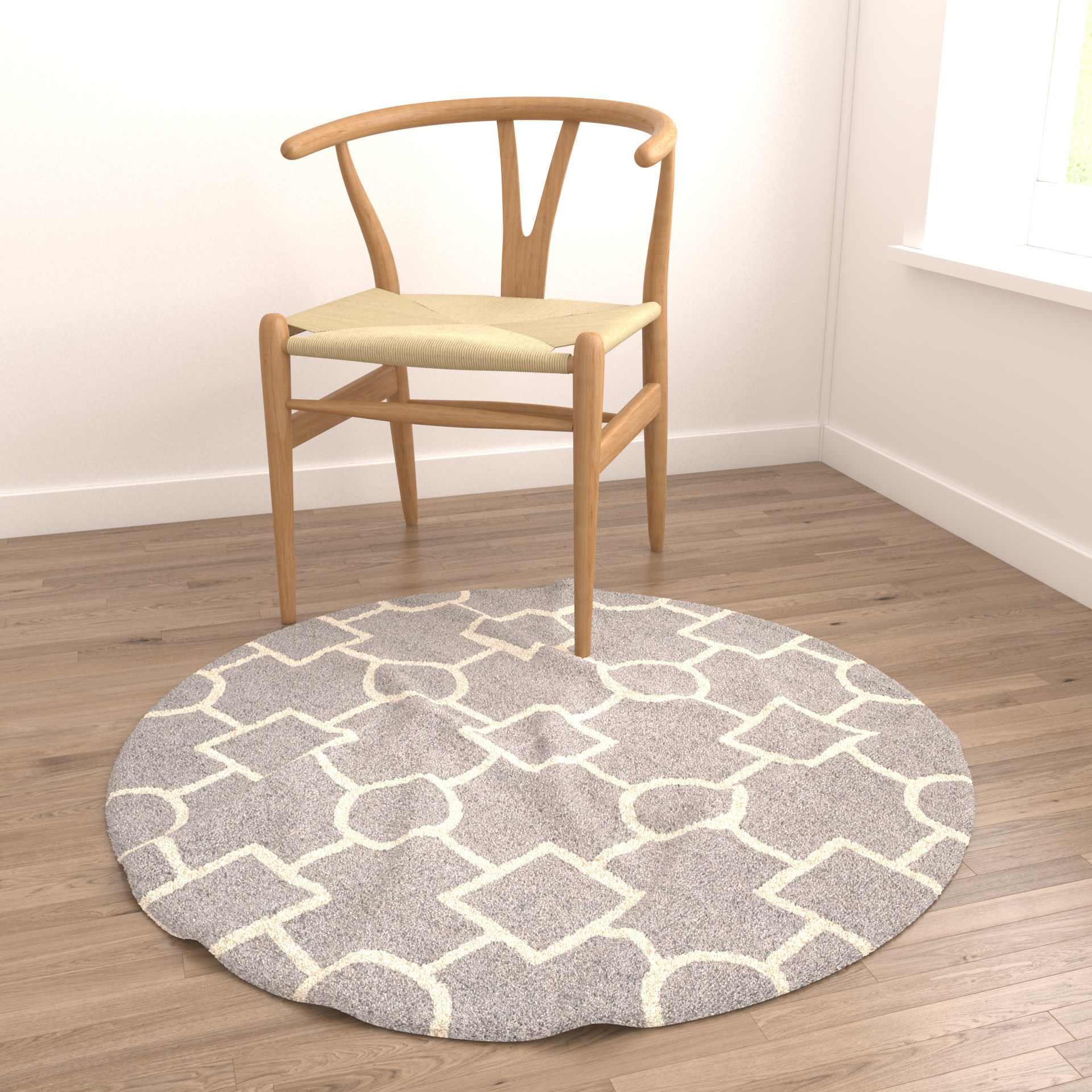 Rugs No 226 Low-poly 3D model_2