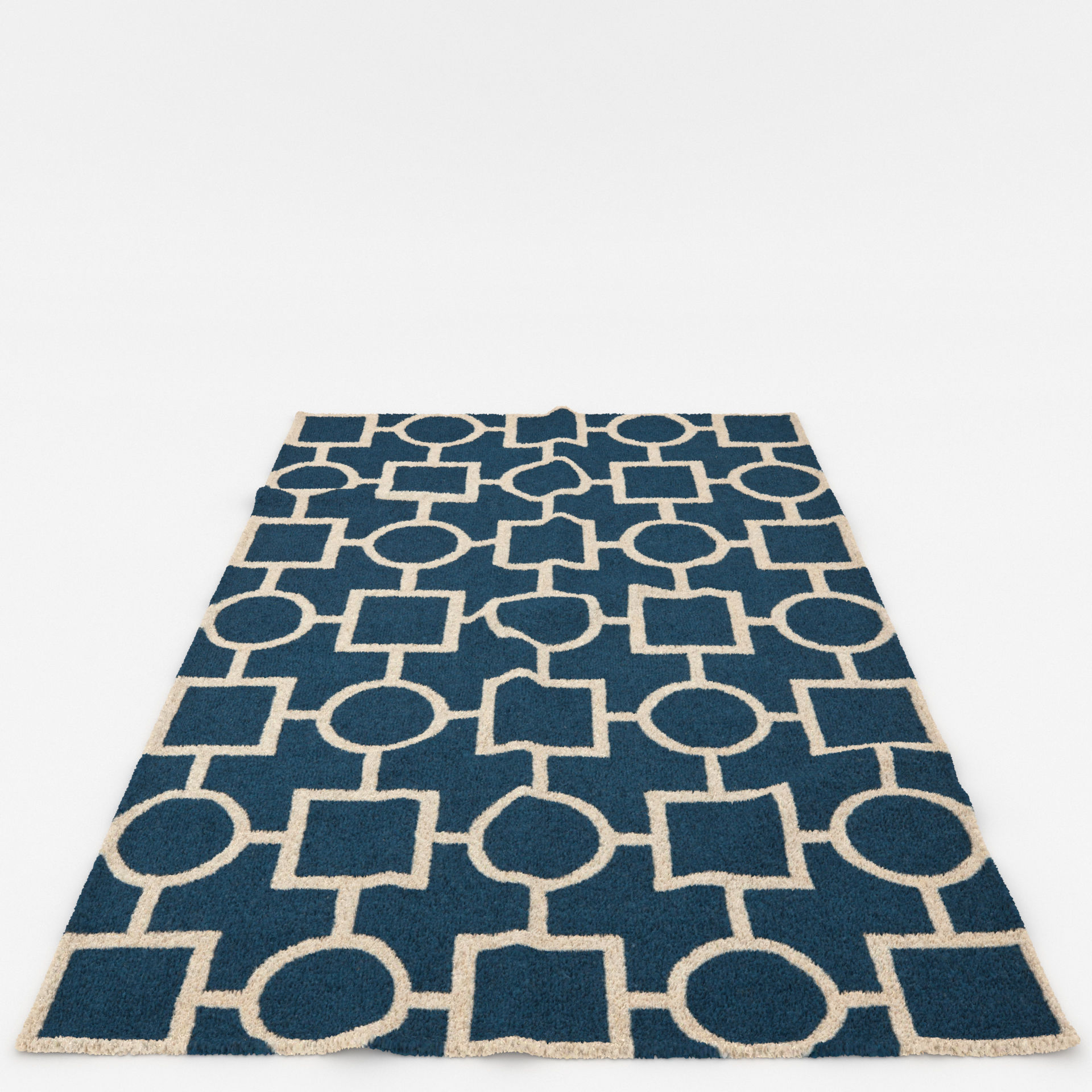 Rugs No 226 Low-poly 3D model_9