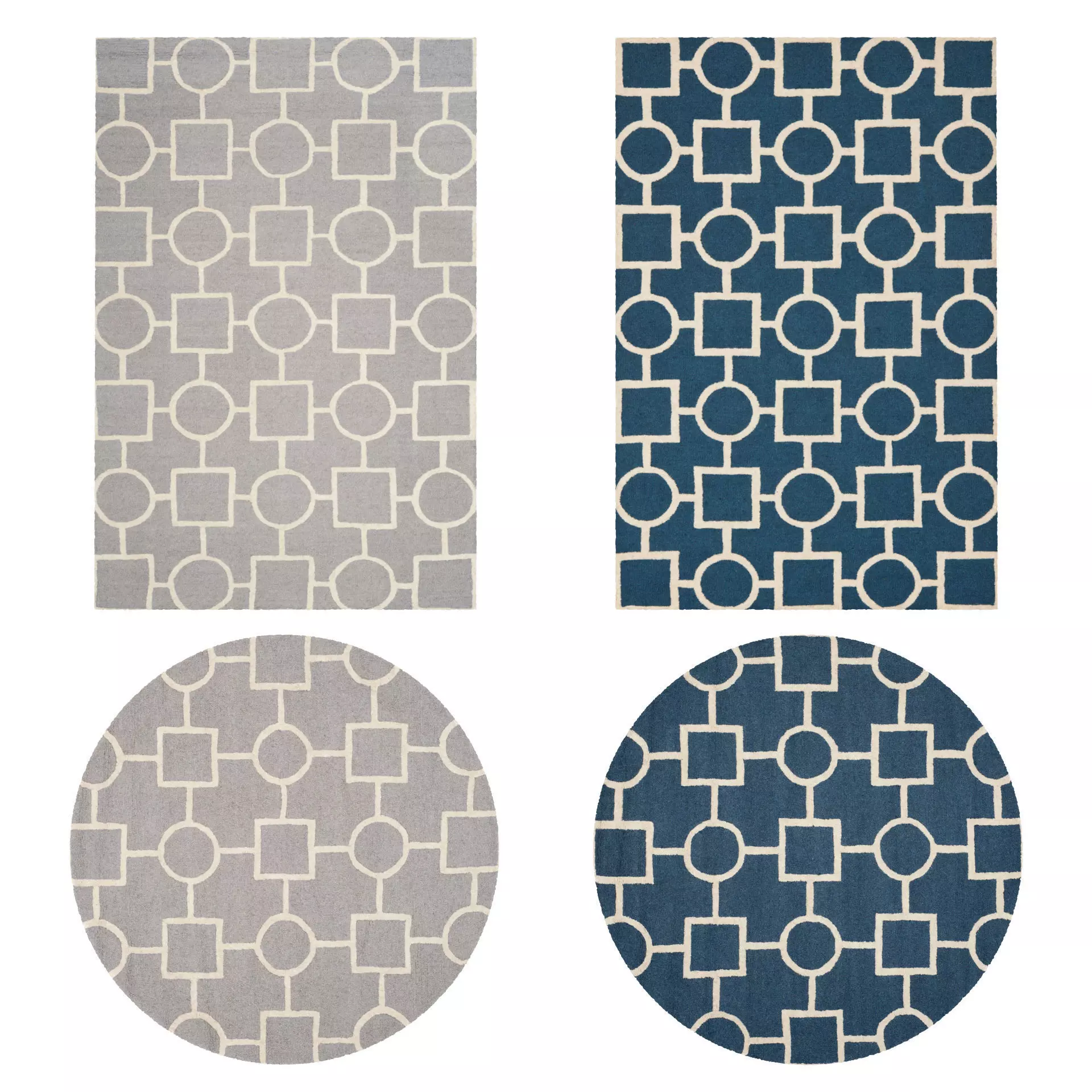 Rugs No 226 Low-poly 3D model_0