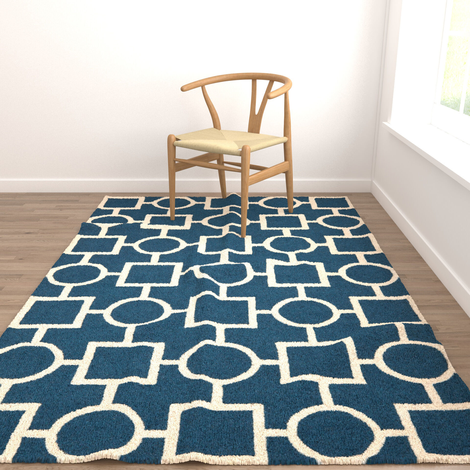 Rugs No 226 Low-poly 3D model_4