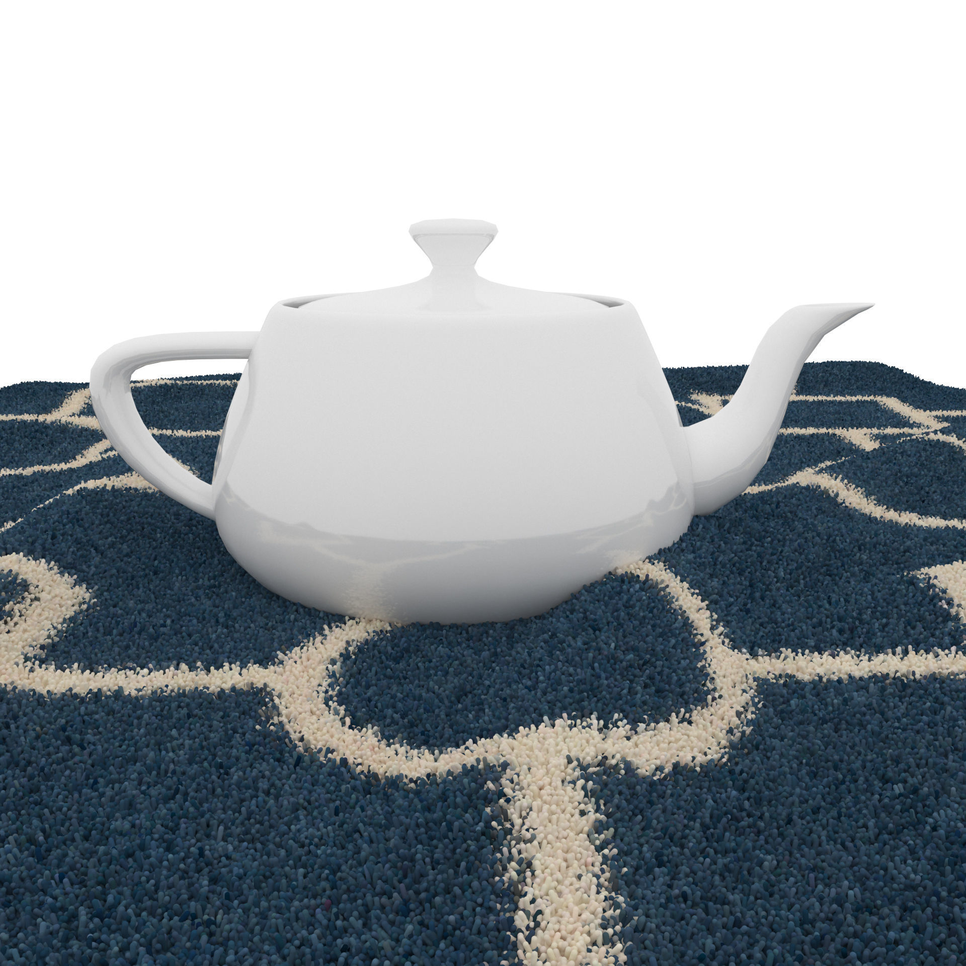 Rugs No 226 Low-poly 3D model_8