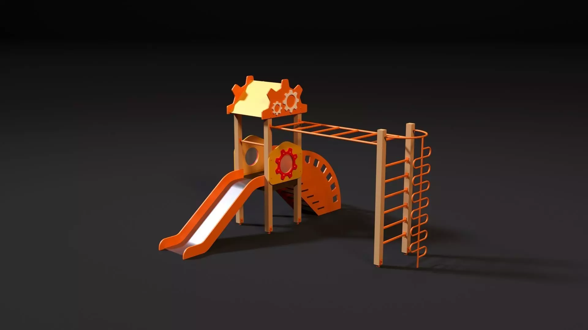 Children playground 3D model