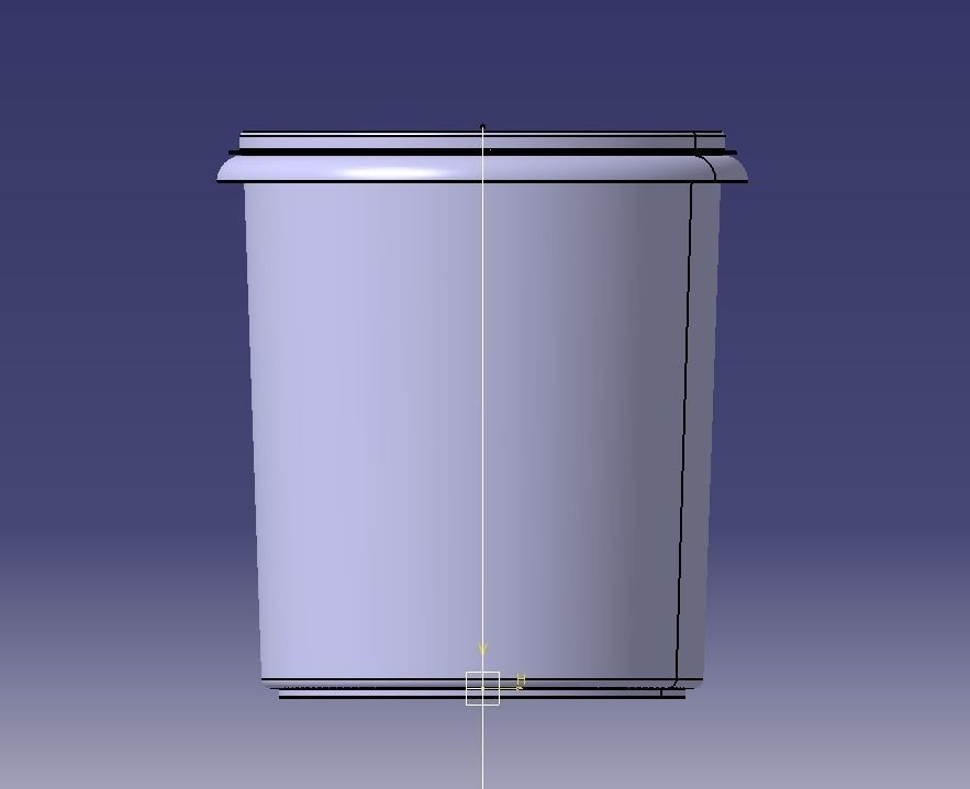 Food Bucket  3D print model_12