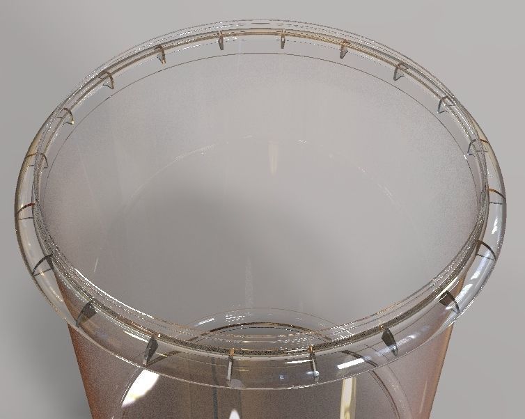 Food Bucket  3D print model_7