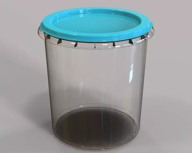 Food Bucket  3D print model_0