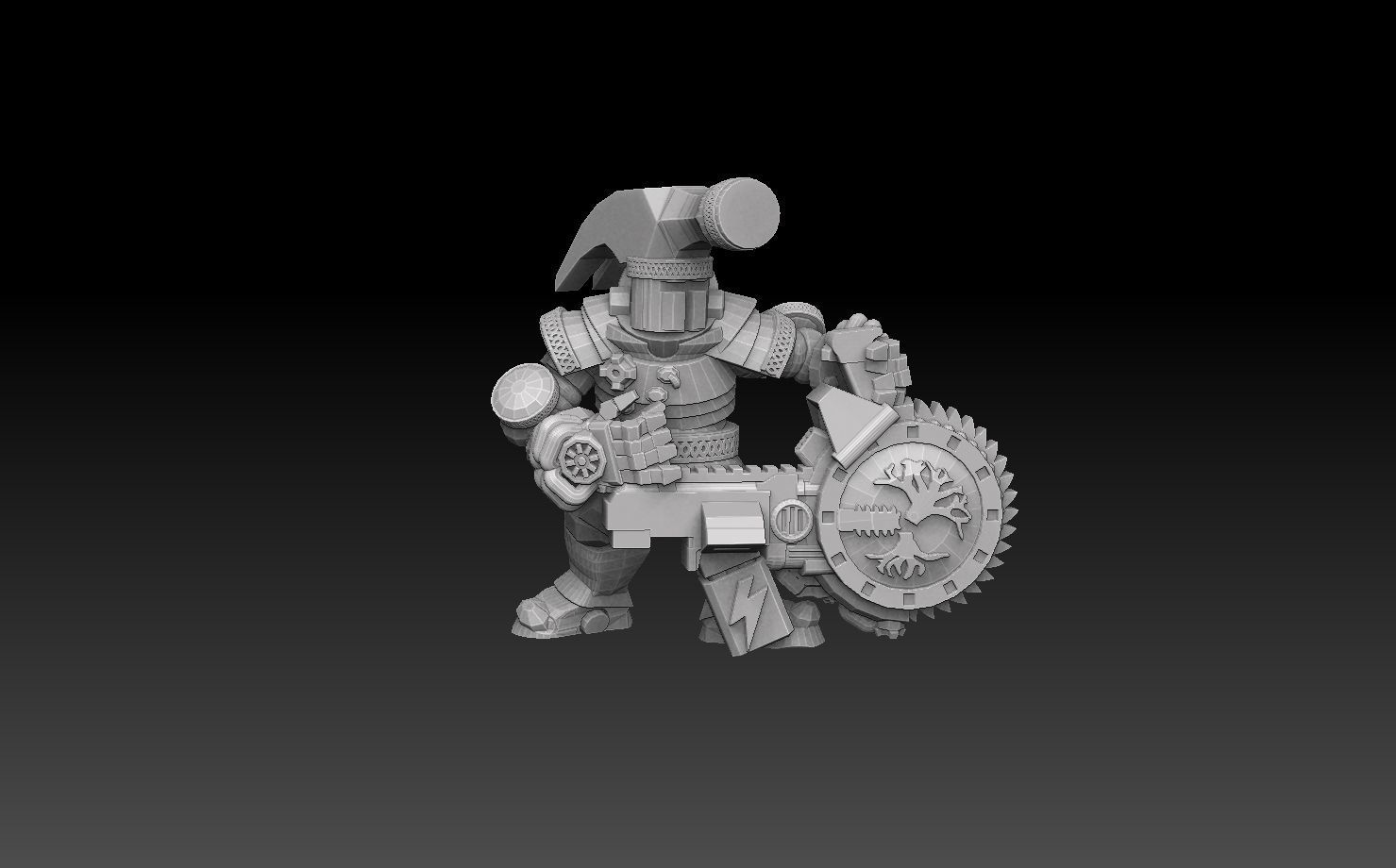 Space Dwarf Extractors Megapack ROYALTY FREE VERSION 3D print model_16