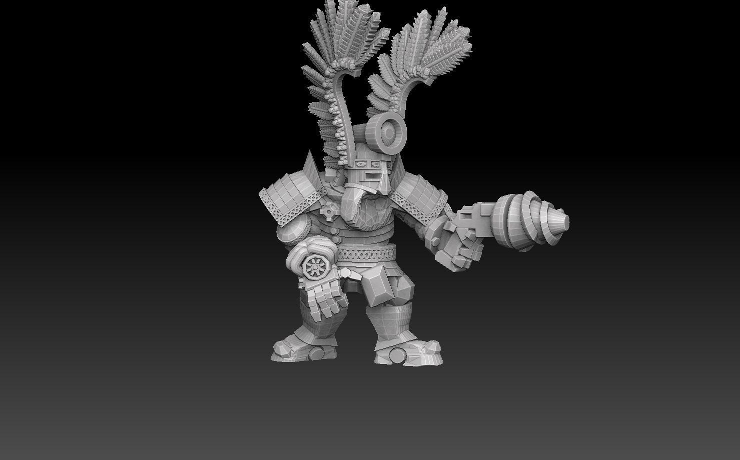 Space Dwarf Extractors Megapack ROYALTY FREE VERSION 3D print model_14
