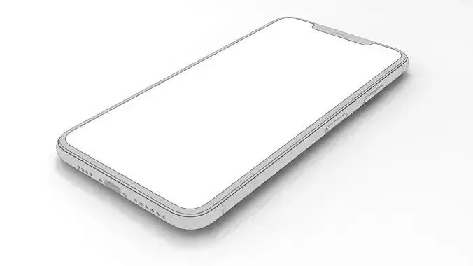 Apple iPhone XS Max - original dimensions