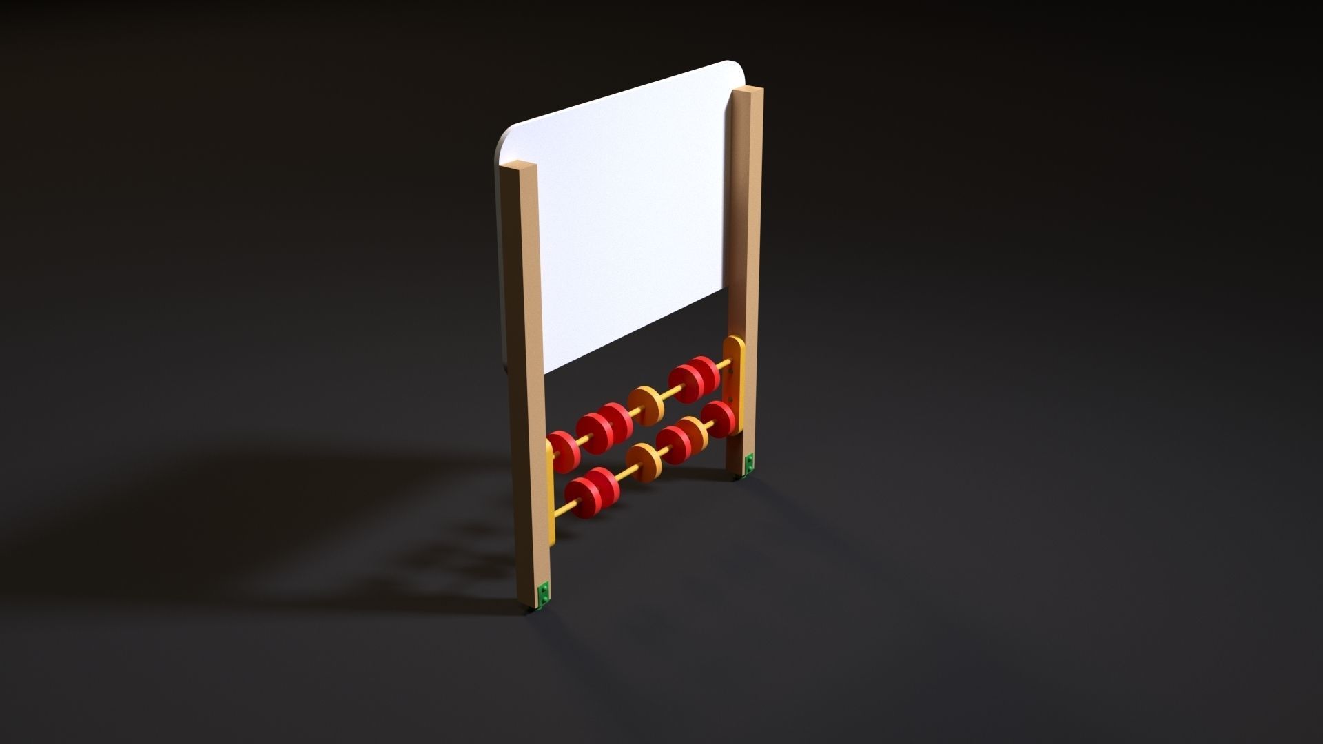 Childrens development area Clock 3D model_3