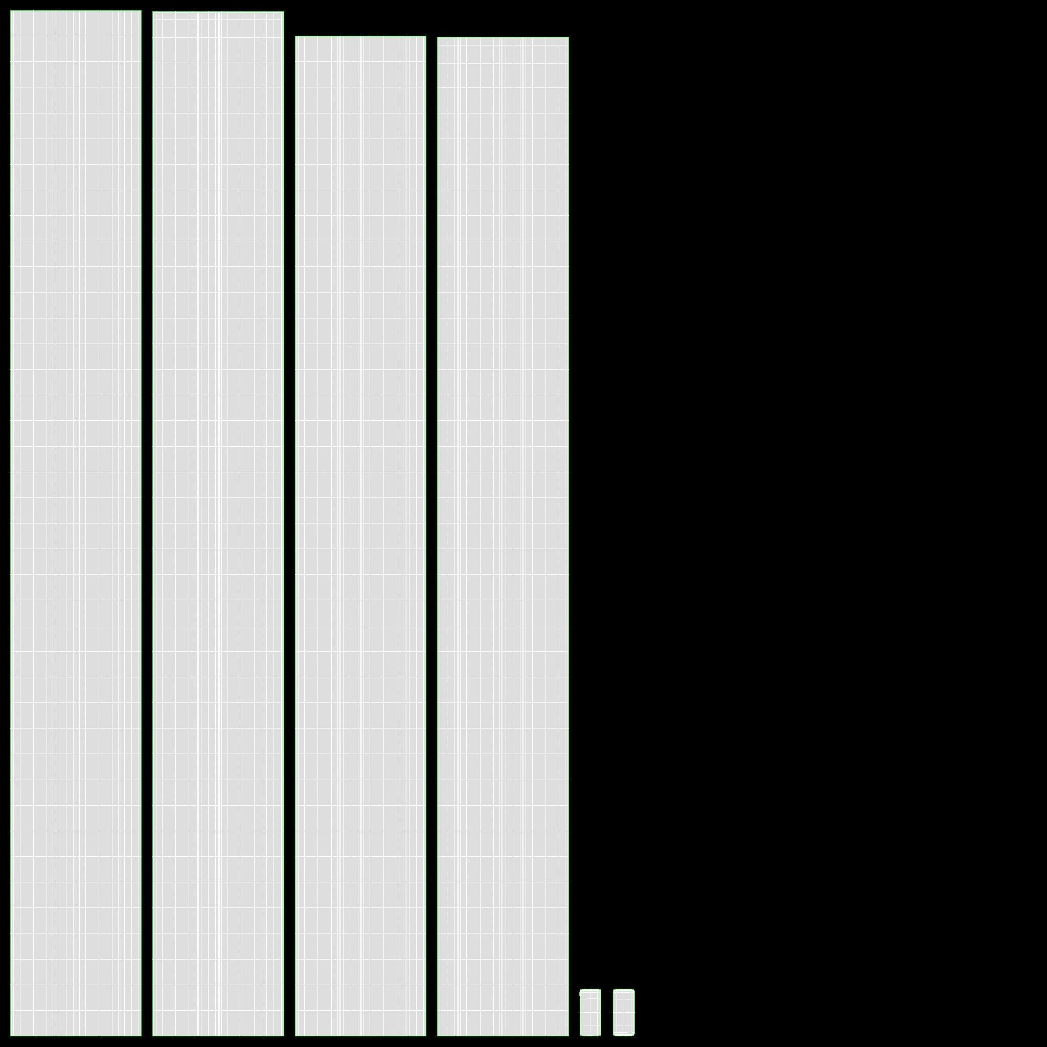 Key ring mockup blank 03 3D model_12