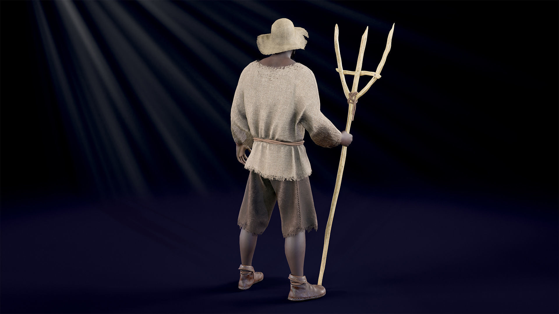 Medieval NPC pack 3D Model Collection_35