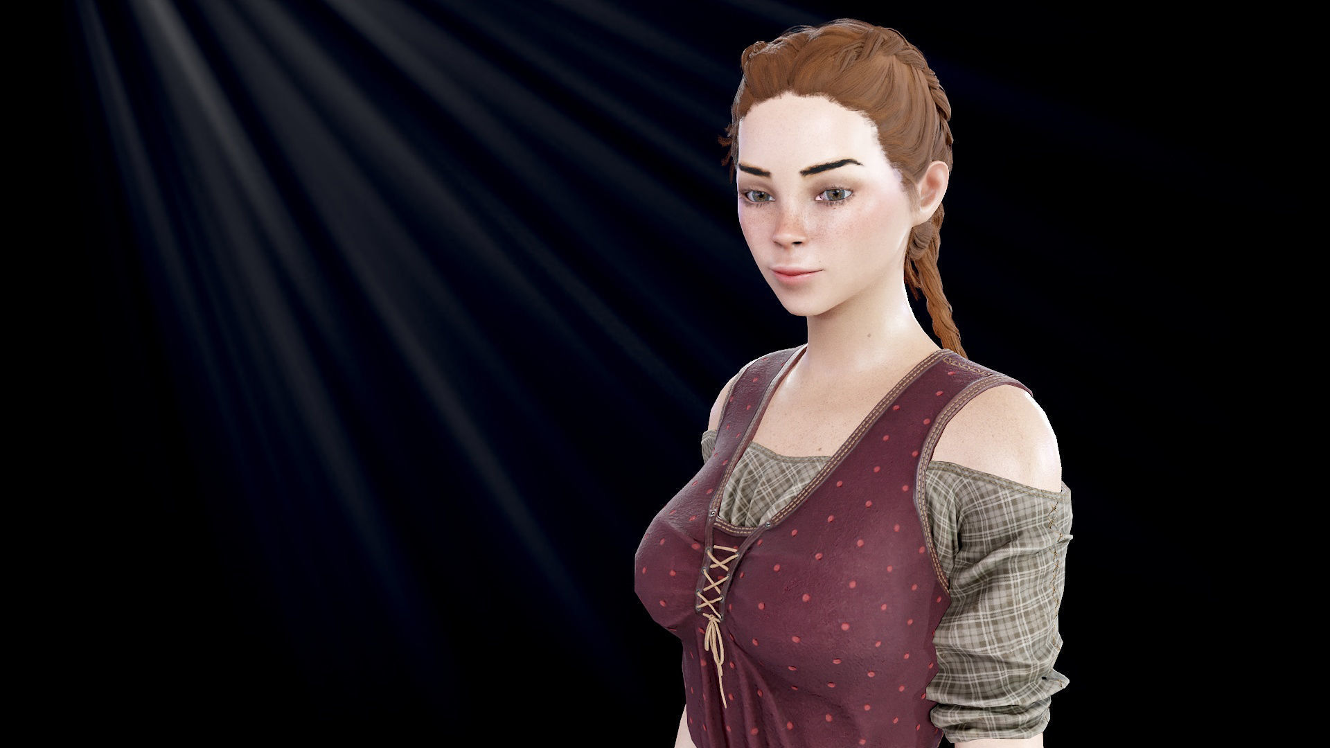 Medieval NPC pack 3D Model Collection_38